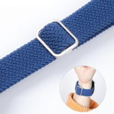 BStrap Elastic Nylon řemínek na Xiaomi Amazfit GTR Mini, cold blue