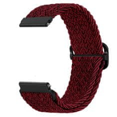 BStrap Braid Nylon řemínek na Xiaomi Amazfit GTR Mini, red black