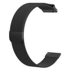 BStrap Milanese řemínek na Xiaomi Amazfit GTR Mini, black