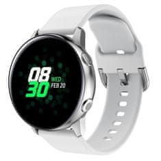 BStrap Silicone V2 řemínek na Xiaomi Amazfit GTR Mini, white