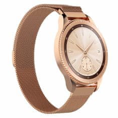 BStrap Milanese řemínek na Xiaomi Amazfit GTR Mini, rose gold