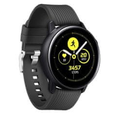 BStrap Silicone Line (Small) řemínek na Xiaomi Amazfit GTR Mini, black