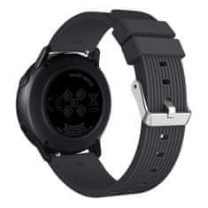 BStrap Silicone Line (Large) řemínek na Xiaomi Amazfit GTR Mini, black