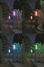Philips Hue LED White and Color Ambiance Venkovní sloupkové svítidlo Philips Impress 17432/30/P7 černé 77cm 2200K-6500K RGB