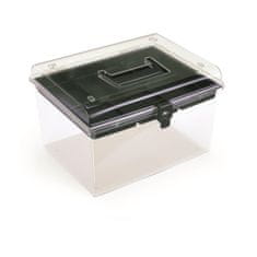 Prosperplast box organizér 292x250x185mm NUF HIGH NUF4HT-S411 černý plastový KEDEN