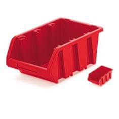 Prosperplast box úložný skladovací 490x298x210mm TRUCK KTR50-3020 červený plastový Kistenberg