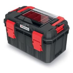 Prosperplast box na nářadí s organizérem ve věku 450x280x264mm X BLOCK SOLID KXSA4530F-S411 plastový Kistenberg