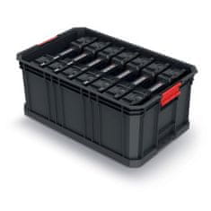 Prosperplast box se 7 organizéry 52x32,9x21cm MODULAR SOLUTION KMS553520R7-S411 černý Kistenberg