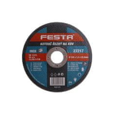 Festa Kotouč řezný FESTA na kov 125x1.2x22.2mm