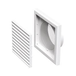 VENTS mřížka větrací MV 100Vs s nástavcem ventilační