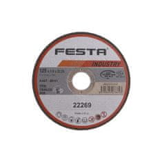 Festa Kotouč řezný FESTA INDUSTRY na kov 125x1.6x22.2mm