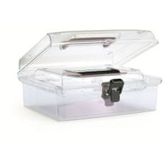 Prosperplast box organizér 245x214x100mm NUF SET 2v1 NUFS23L-S411 černý plastový KEDEN