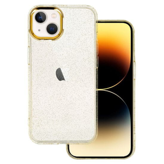 MobilPouzdra.cz Kryt Lux Glitter pro Apple iPhone 14 , barva zlatá