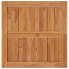 Vidaxl Zahradní jídelní stůl 85 x 85 x 75 cm masivní teak