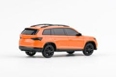 Abrex Plasťáček Škoda Kodiaq FL 1:43 - Oranžová.