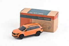 Abrex Plasťáček Škoda Kodiaq FL 1:43 - Oranžová.