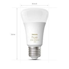 Philips Hue Bluetooth LED White Ambiance set 3ks žárovek Philips plus Hue Bridge plus Hue Switch 8719514291232 E27 A60 8W 1100lm 2200-6500K stmívatelné