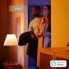 Philips Hue Bluetooth White and Color Ambiance bodové svítidlo Philips Fugato 50633/31/P7 bílé GU10 3x5.5W