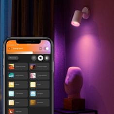 Philips Hue Bluetooth White and Color Ambiance bodové svítidlo Philips Fugato 50631/31/P7 bílé GU10 1x5.7W