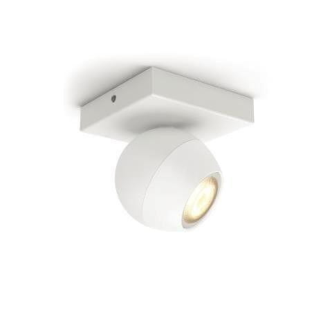 Philips Hue White Ambiance Bodové svítidlo Philips Buckram BT 50471/31/P9 LED GU10 1x5W 350lm 2200-6500K 230V, bílé s Bluetooth