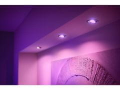 Philips Hue Bluetooth White and Color Ambiance zápustné svítidlo Philips Centura 8719514338647 bílé kulaté GU10 5.7W