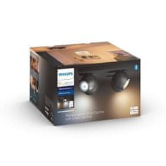 Philips Philips HUE WA Buckram bodové LED svítidlo 4x GU10 5W 350lm 2200-6500K IP20, černé plus ovladač