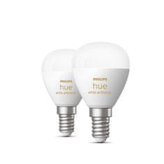 Philips Philips HUE SET 2x WA LED Luster žárovka E14 5,1W 470lm 2200-6500K IP20, stmívatelné