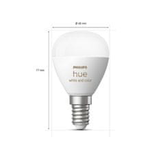 Philips Philips HUE SET 2x WACA LED Luster žárovka E14 5,1W 470lm 2000-6500K RGB IP20, stmívatelné