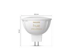 Philips Philips HUE WA sada 2x LED žárovka GU5,3 MR16 5,1W 12V 400lm 2200K-6500K IP20