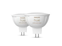 Philips Philips HUE WACA sada 2x LED žárovka GU5,3 MR16 6,3W 12V 400lm 2200K-6500K RGB IP20