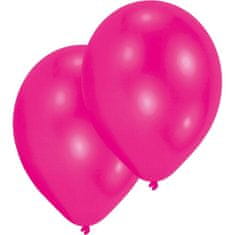Amscan Latexové balónky tmavě růžové 10ks 27,5cm -