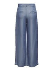 Jacqueline de Yong Dámské kalhoty JDYJASPER Wide Leg Fit 15283508 Medium Blue Denim (Velikost M/32)