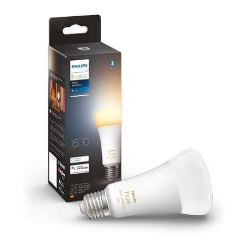 Philips Hue Bluetooth LED White Ambiance žárovka Philips 8719514288195 E27 A67 13W 1521lm 2200-6500K stmívatelná