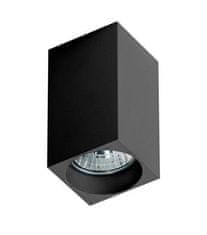 AZZARDO Stropní bodové přisazené svítidlo AZzardo Mini Square black AZ1382 GU10 1x50W IP20 5,6cm hranaté černé