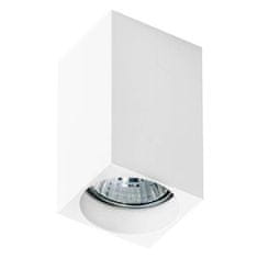 AZZARDO Stropní bodové přisazené svítidlo AZzardo Mini Square white AZ1381 GU10 1x50W IP20 5,6cm hranaté bílé