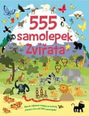 555 samolepek Zvířata