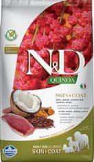 N&D QUINOA Dog GF Skin & Coat, Duck & Coconut Adult All Breeds 2,5 kg