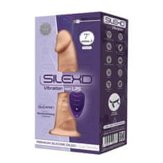 SILEXD SilexD Model 2 Vibrating Premium Silicone Dual Density Dildo 7" with Remote