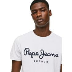 Pepe Jeans Tričko bílé XXL PM508210800