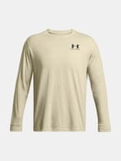 Under Armour Tričko UA SPORTSTYLE LEFT CHEST LS-BRN M