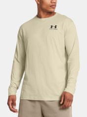 Under Armour Tričko UA SPORTSTYLE LEFT CHEST LS-BRN M