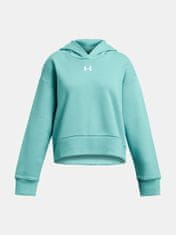 Under Armour Mikina UA Rival Fleece Crop Hoodie-GRN M