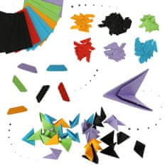 WOWO Origami 3D Set ALEXANDER - Motýl, 154 dílků, vhodné pro děti 8+ let