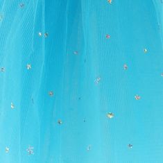 WOWO Modrý Karnevalový Kostým Jednorožce pro Děti 3-6 let - Sukně a Čelenka