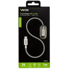 KIK KX4241 Kabel USB-C USB-C dva konce 65W 3A 1m premium