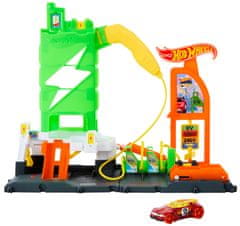 Hot Wheels City Super nabíjecí stanice HTN79