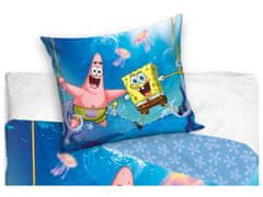 Carbotex Dětské povlečení Sponge Bob Na Háčku 140x200 + 70x90