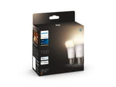 Philips Hue Bluetooth LED White set 2ks žárovek Philips 8719514289192 E27 A60 9,5W 1055lm 2700K stmívatelné