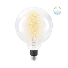 Philips LED Žárovka WiZ Tunable White Filament 8718699786731 E27 G200 6,5-40W 470lm 2700-6500K, stmívatelná