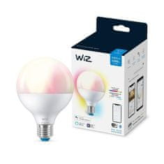 Philips LED Žárovka WiZ Colors Globe 8718699786359 E27 G95 11-75W 1055lm 2200-6500K, RGB 16 mil. barev, stmívatelná